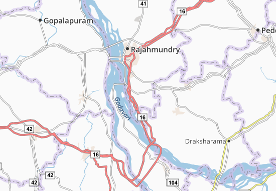 Kadiyam Map