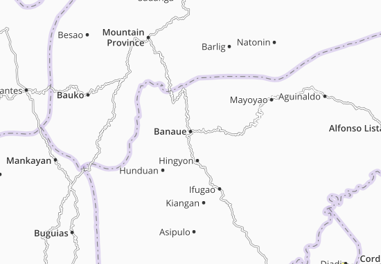 Carte-Plan Banaue
