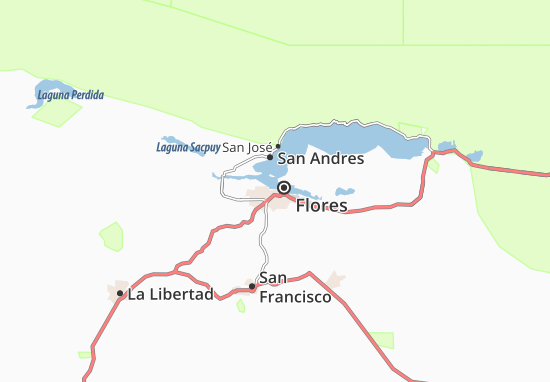 Mapa San Benito