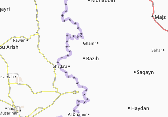 Mapa Razih