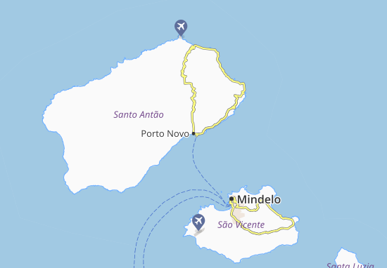 Porto Novo Map