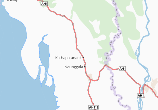 Karte Stadtplan Naungbo