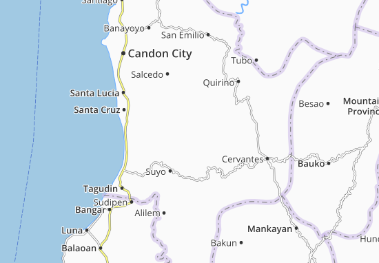 Karte Stadtplan Sigay