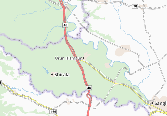 Urun Islampur Map