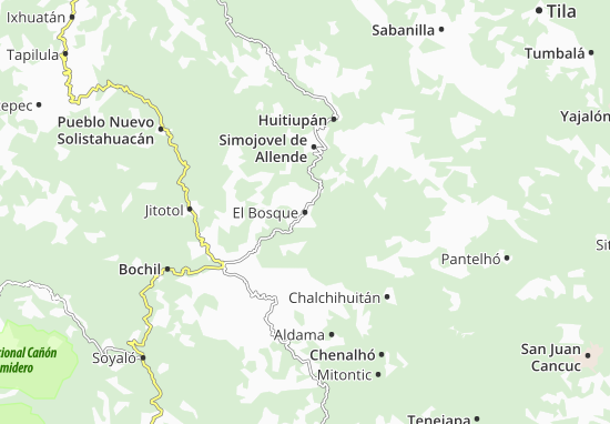 El Bosque Map