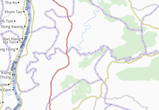 Kaart Plattegrond Ban Kengmun