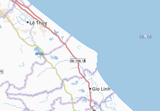 Mapa Vĩnh Nam