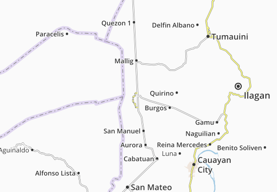 Karte Stadtplan Roxas