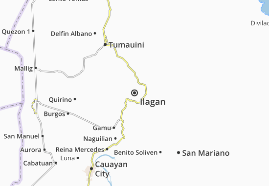 Kaart Plattegrond Ilagan
