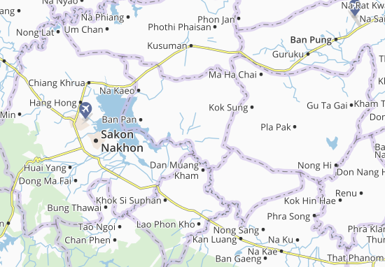 Kaart Plattegrond Phon Na Kaeo