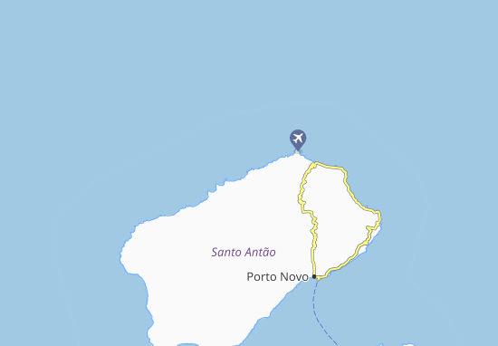 Kaart Plattegrond Cruzinha