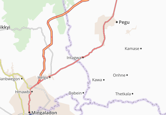Karte Stadtplan Intagwa