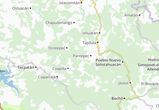 Kaart Plattegrond Tapalapa