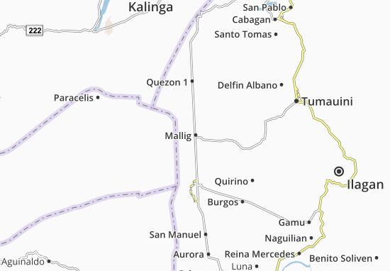 Mapa Mallig