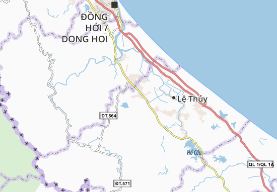 Mapa Nông Trường Lệ Ninh