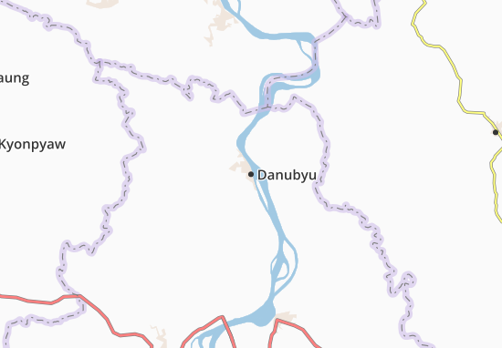 Karte Stadtplan Danubyu