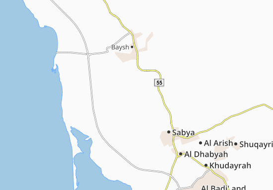 Karte Stadtplan Al Aliah