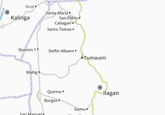 Karte Stadtplan Tumauini