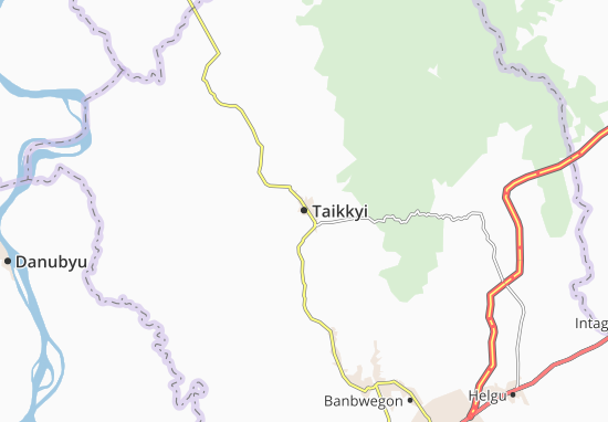 Kaart Plattegrond Taikkyi