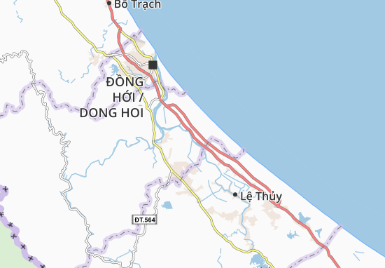 Kaart Plattegrond Gia Ninh