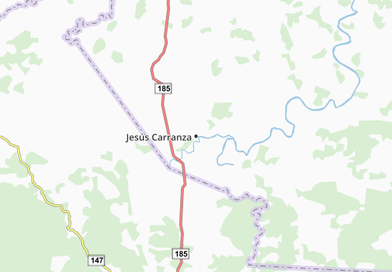 Jesús Carranza Map