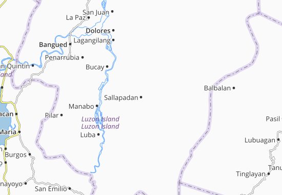 Karte Stadtplan Sallapadan