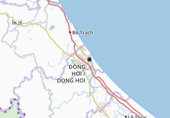 Karte Stadtplan Nam Lý