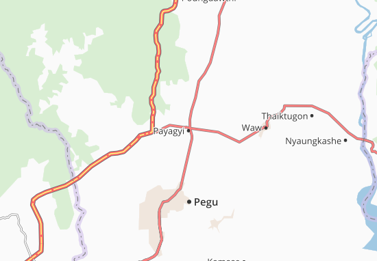 Kaart Plattegrond Payagyi
