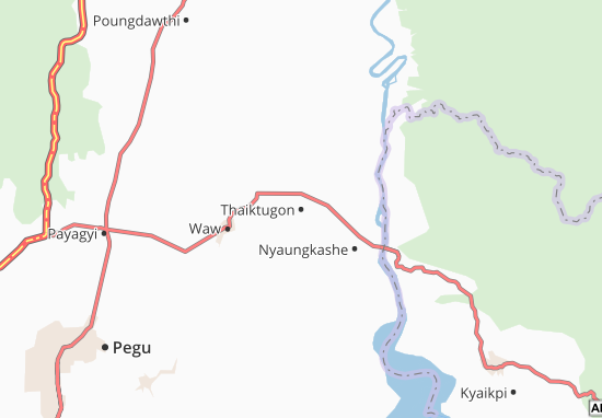 Mapa Thaiktugon