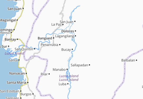 Mapa Bucay