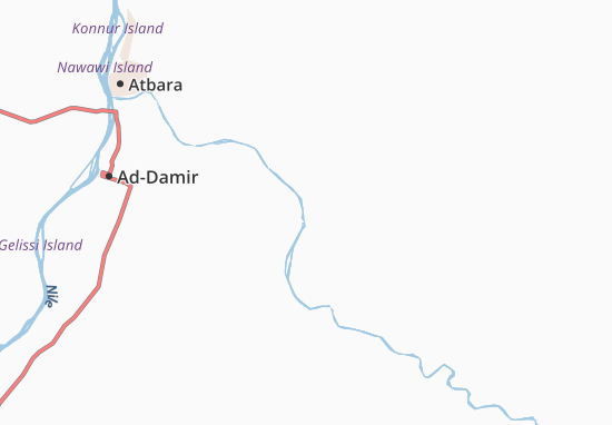 Kaart Plattegrond Abu-Adar