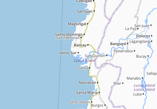 Caoayan Map