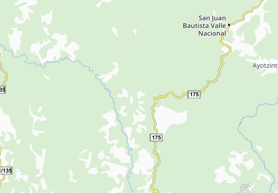 Mapa San Pedro Yólox