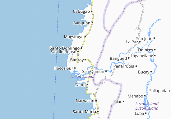 Kaart Plattegrond Bantay