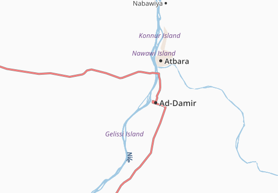 Karte Stadtplan Umarab