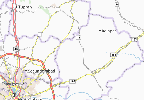 Mapa Madhapur