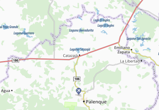 Mapa Catazajá