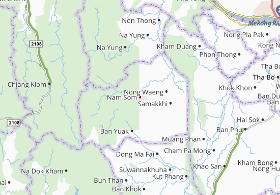 Karte Stadtplan Nam Som