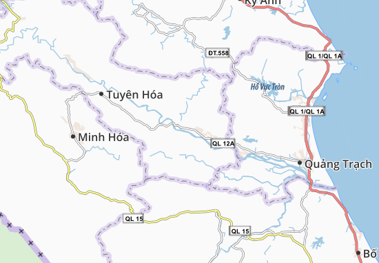 Karte Stadtplan Mai Hóa