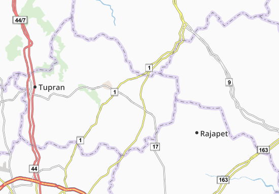 Mapa Tigula