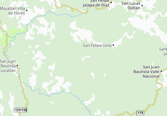Mappe-Piantine San Pedro Sochiápam