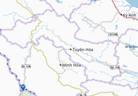 Kaart Plattegrond Lê Hóa
