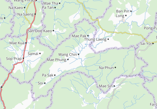 Karte Stadtplan Wang Chin