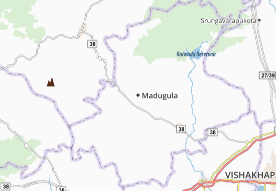 Mapa Madugula
