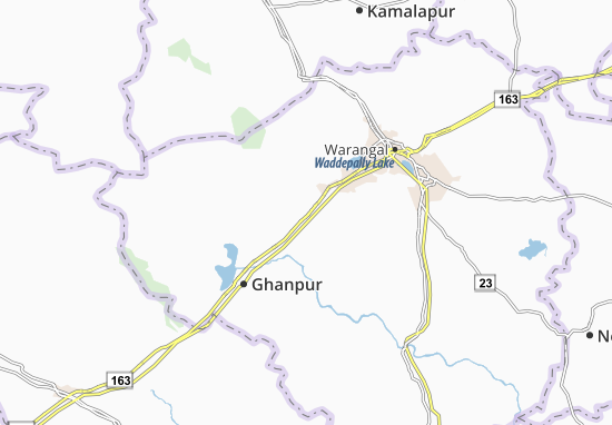 Mapa Ramapuram