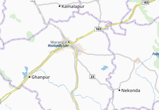 Karte Stadtplan Mathwada