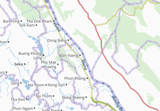 Kaart Plattegrond Ban Paeng