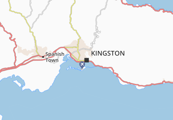 Mapa Kingston