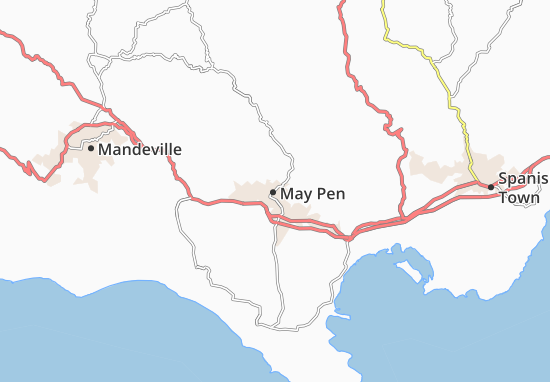 May Pen Map