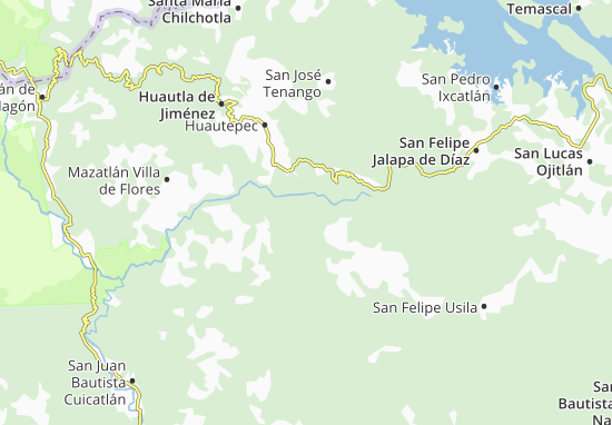 Mappe-Piantine Chiquihuitlán de Benito Juárez